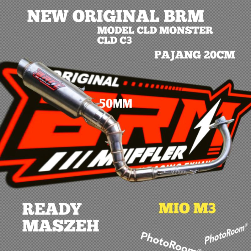 Knalpot Racing MIO M3 BRM MODEL KNALPOT CLD C3 CLD MONSTER ORIGINAL PROMO COD TERLARIS TERMURAH buka