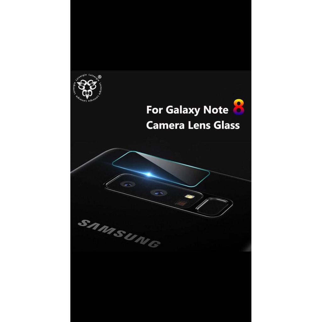 Samsung Note 8 Camera Tempered Glass Lens Protector - Clear - camera protector