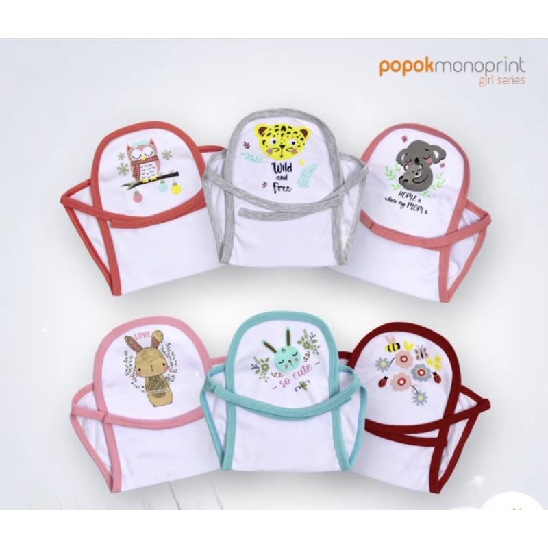 Popok Tali ARUCHI Motif / Libby / Miyo / Velvet Junior 3pcs CBKS