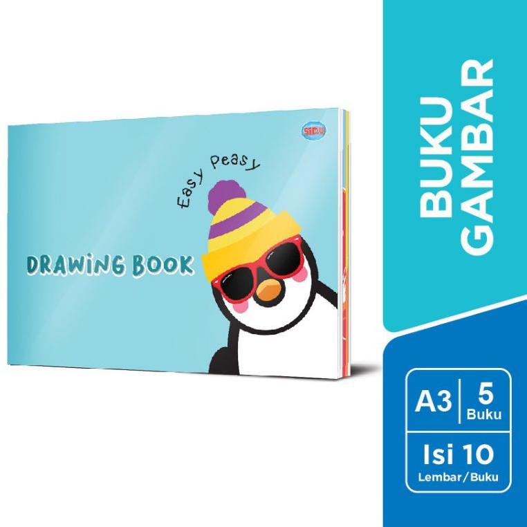 

(U4I4) ☆ Buku Gambar A3 Sinar Dunia ( 5 buku ) //Harga@terkini