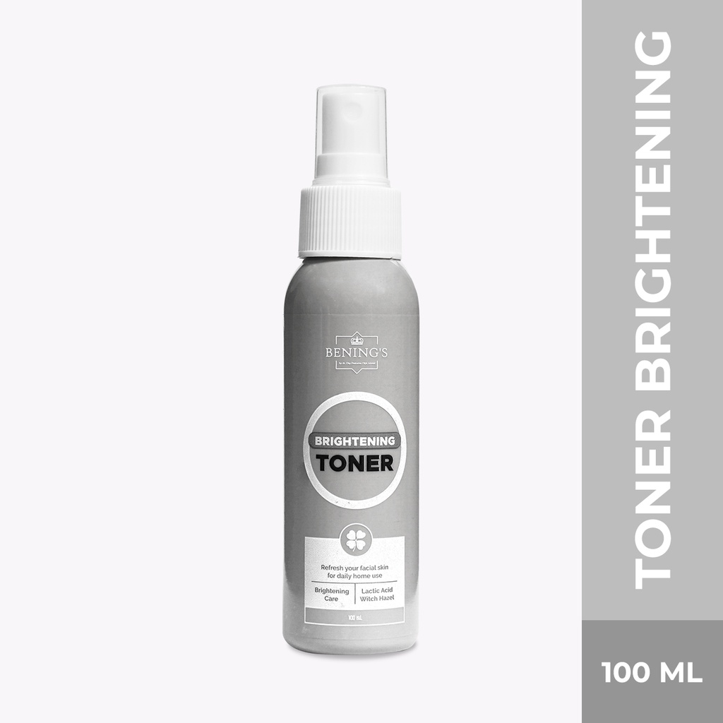 BeAutYA- Toner Brightening Bening Skincare Dr Oky Pratama by Bening's Clinic SILVER Benings Indonesi