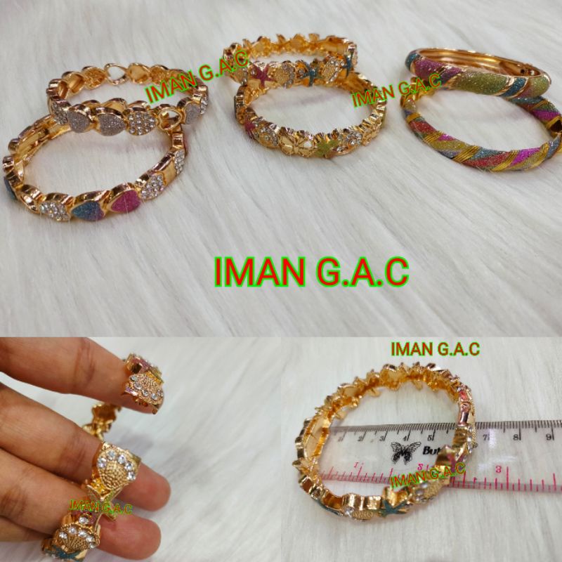 gelang keroncong india dewasa gelang bangle/aksesories gelang tangan jepit