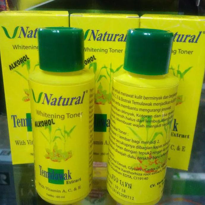 

Promo ALKOHOL V-NATURAL - Whitening Temulawak Toner Alcohol BPOM by VNatural Limited