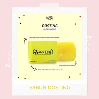 SABUN DOSTING BPOM WHITENING ORIGINAL -- Sabun kojic whitening dosting asli sabun dosting pemutih