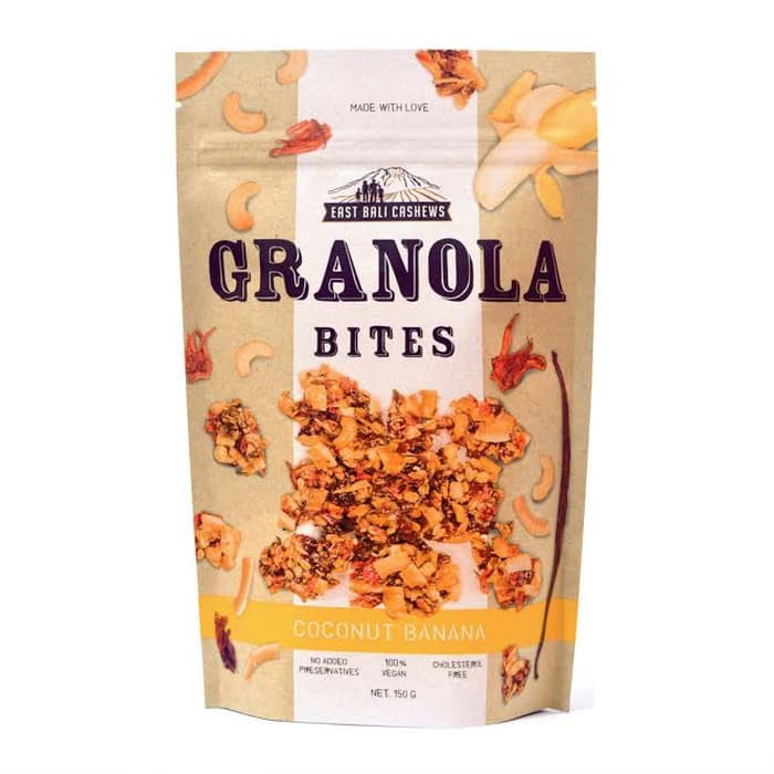 

GRANOLA BITES COCONAT BANANA 150GR