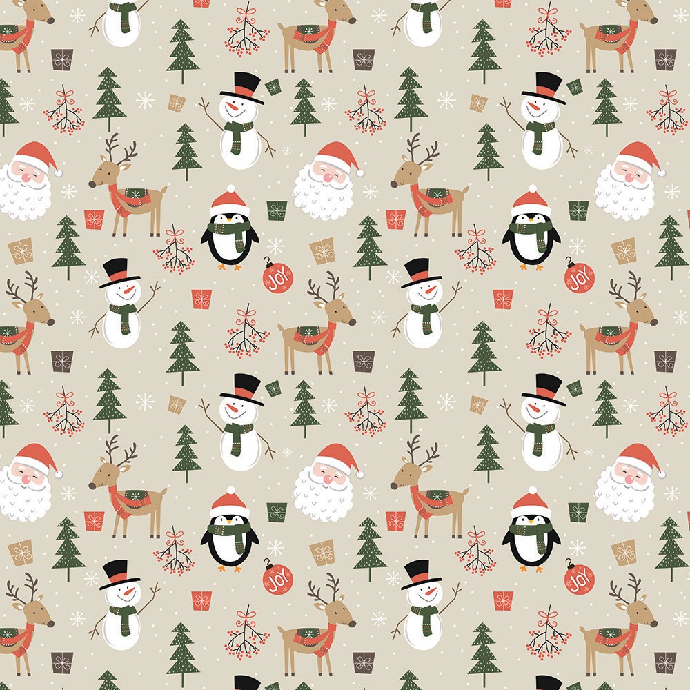 

Kertas Kado Natal Harvest / Wrapping Paper Xmas Joyland Grey