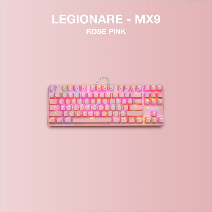 Rexus MX9 TKL Keyboard Gaming Mechanical Legionare | MX9 TKL RGB