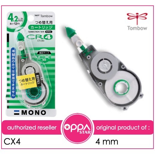 

Diskon Refill Tip Ex Correction Tape Tombow 4 Mm Cx4 Cr4 Hemat