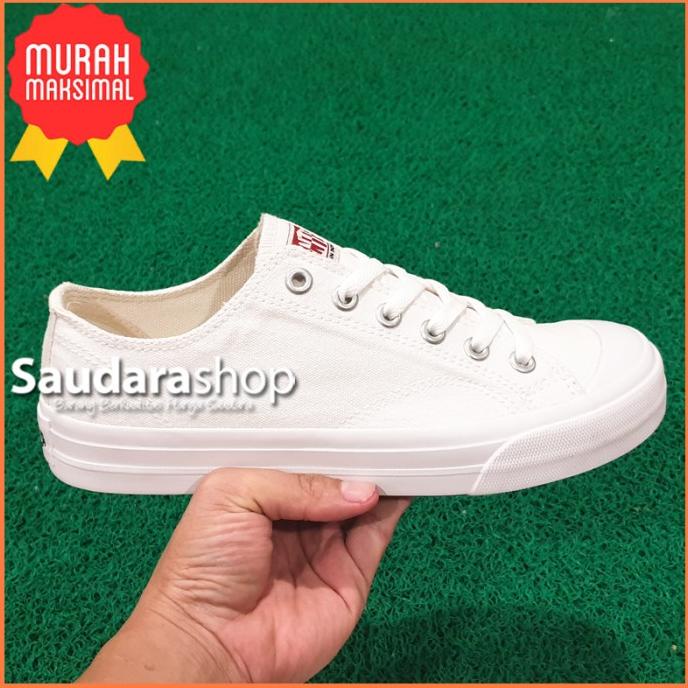 Sepatu Ventela Basic White LC / Sepatu Ventela Basic Putih Low