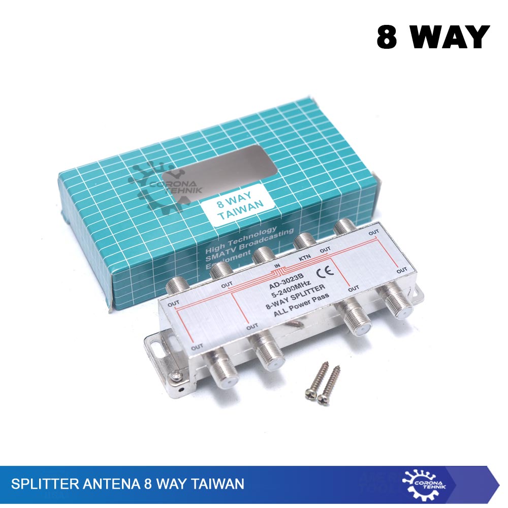 Taiwan - Splitter Antena 8 Way