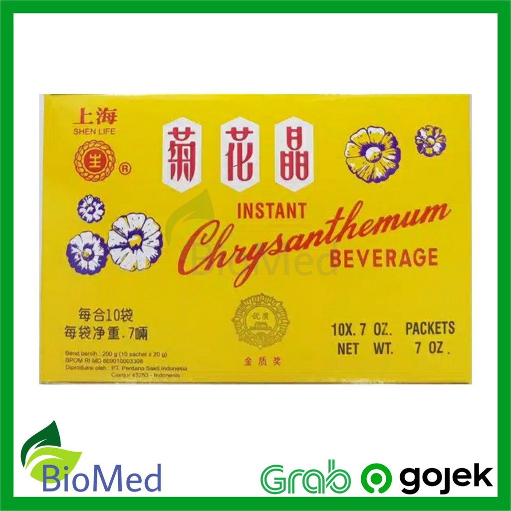 CHRYSANTHEMUM BEVERAGE - Chrysanthenum Panas Dalam Tenggorokan Demam