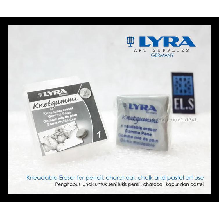 

Lyra Kneadable Eraser - Knetgummi Terbaik