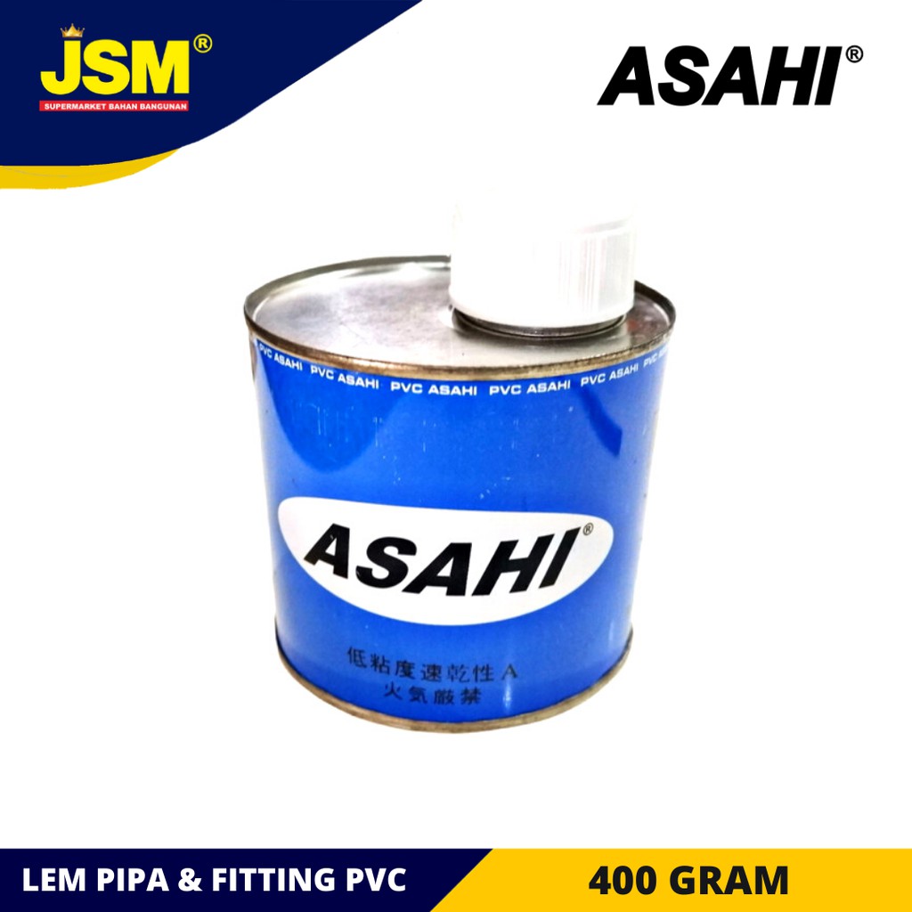 

ASAHI LEM PVC KALENG 400 GRAM