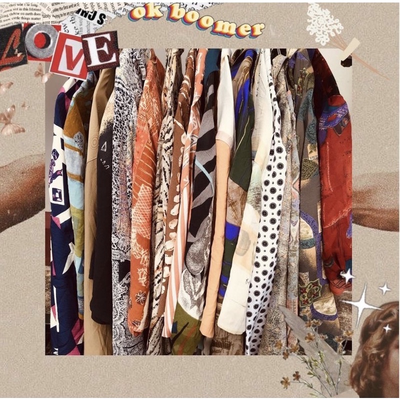 PAKET USAHA KEMEJA VINTAGE