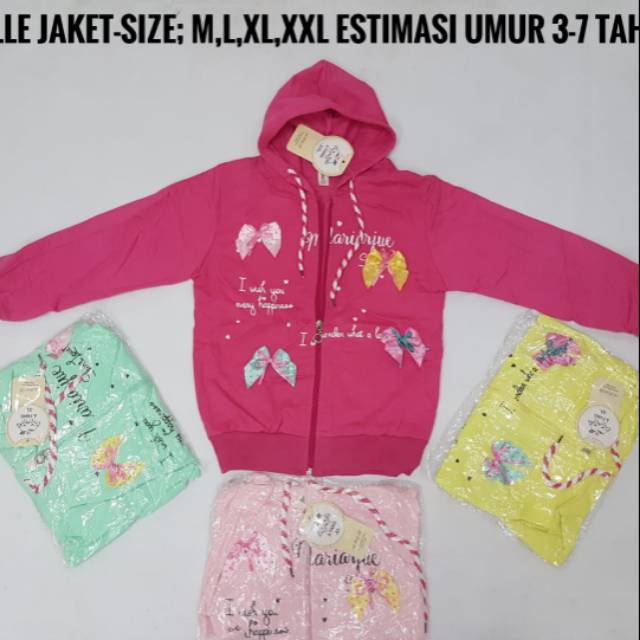 Jaket impor anak perempuan