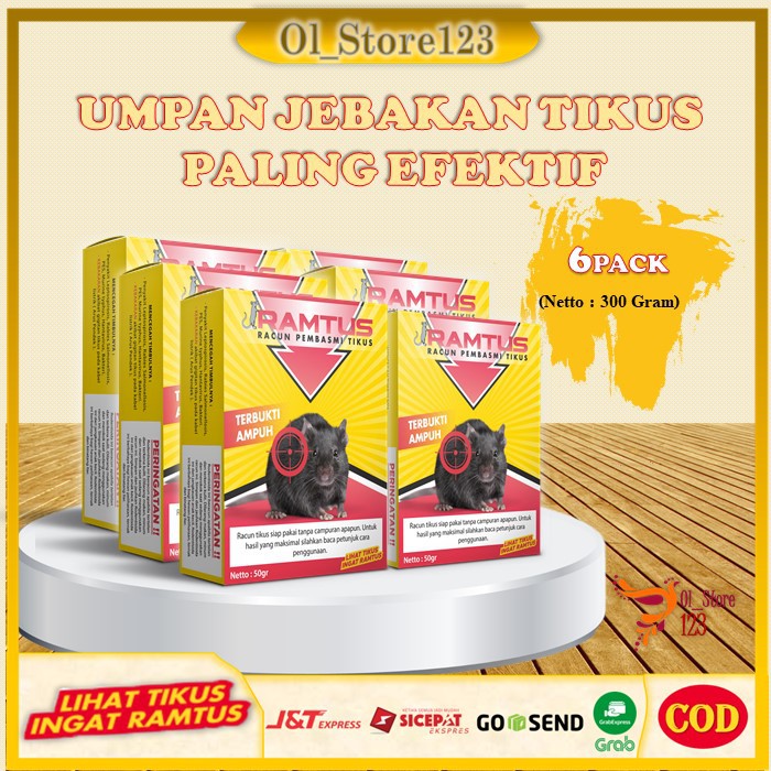 Ramtus Racun Pembasmi Tikus paling ampuh