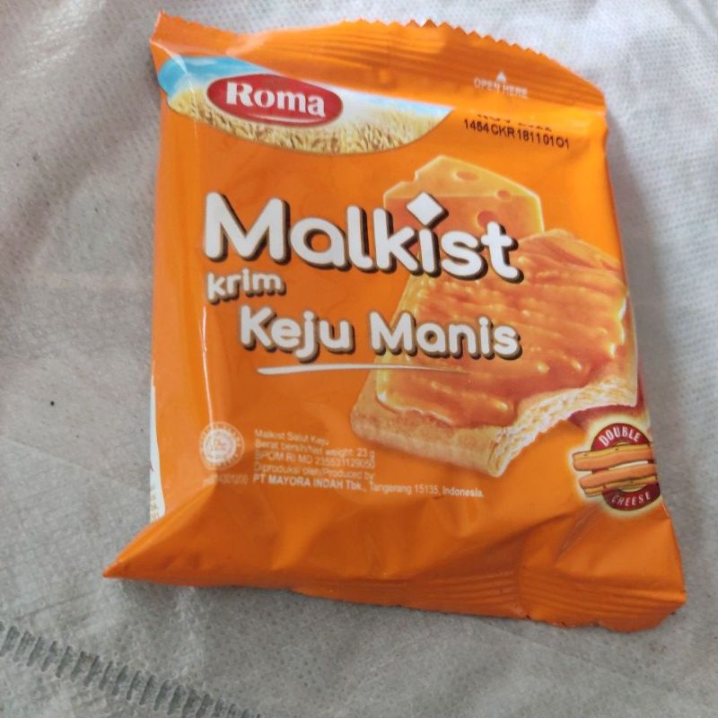 Jual Malkis roma keju 18g | Shopee Indonesia