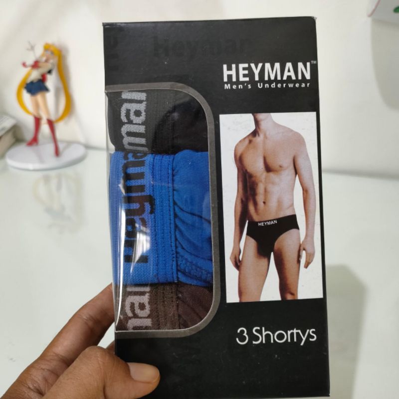 Celana Dalam Pria Heyman 001 Cd Murah Original Harga 1 Box ( isi 3 pc ) cd cowok murah pakaian dalam