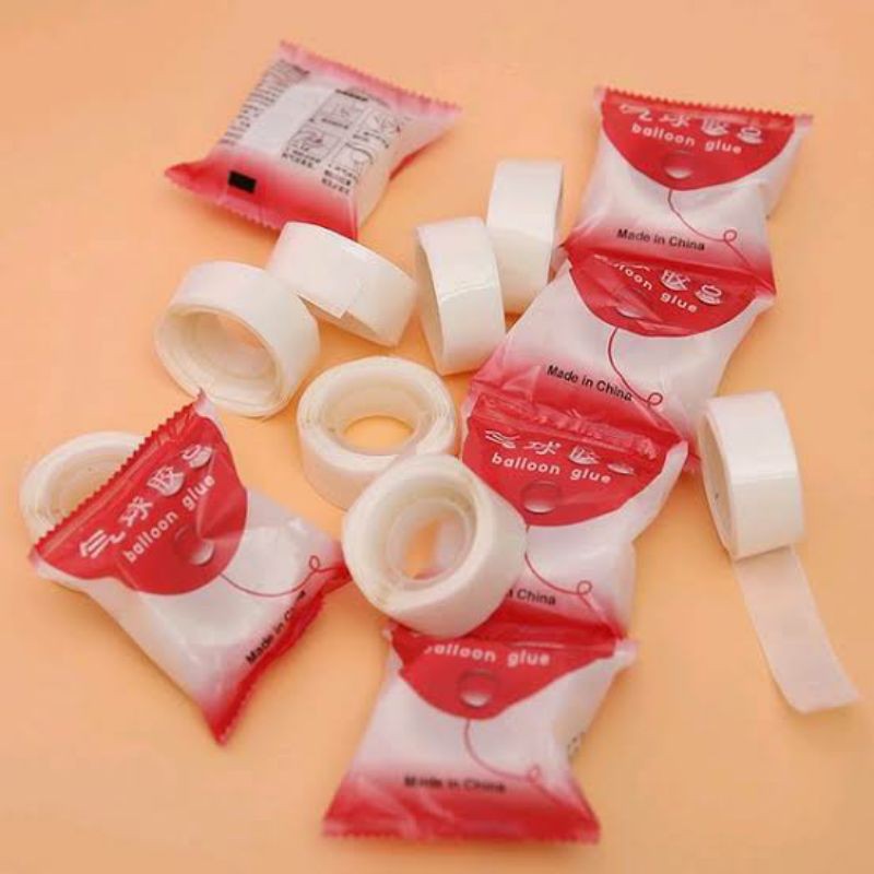 

BALLOON GLUE DOT TAPE SELOTIP ISOLASI LEM BALON
