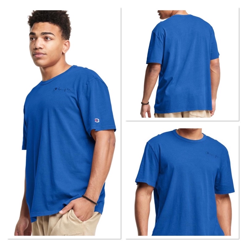 Kaos Pria Champion Original, kaos unisex, kaos katun adem, kaos polos