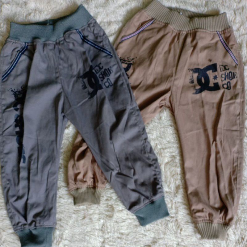 JOGGER ANAK COWOK//BABY CANVAS:4--7:(THN)