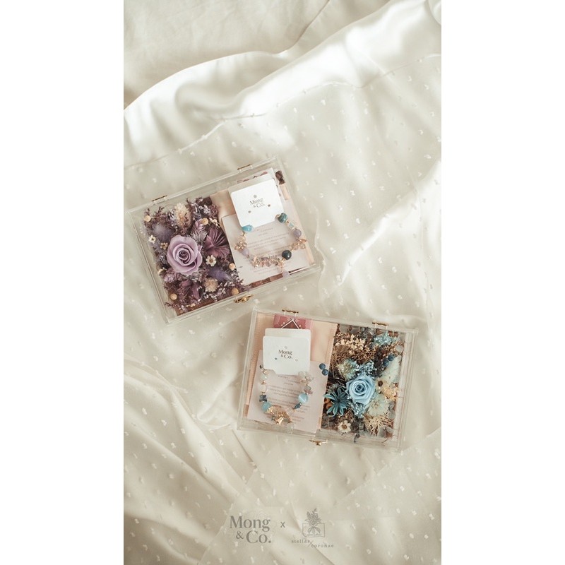 

Mong&Co x stellar/coronae - Darling Gift Set: Jewelry Flower - Birthday Wedding Anniversary Hampers