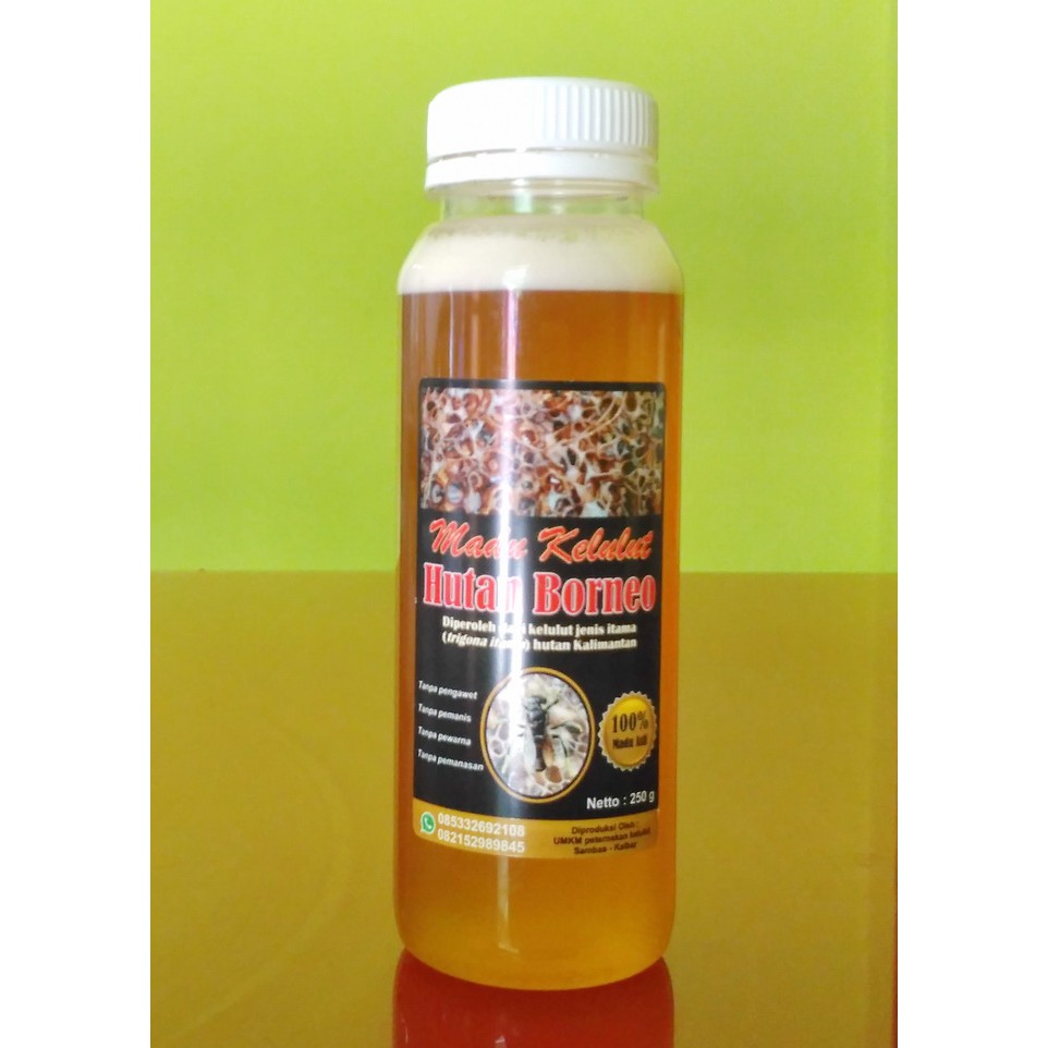 

Madu trigona kelulut klanceng 250 ml