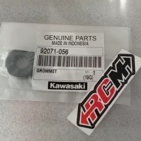 KARET GROMMET DAMPER BODI BODY COVER TANGKI TENGKI FAIRING NINJA R RR S 150 ORI ORIGINAL KGP KAWASAKI ASLI 92071-056