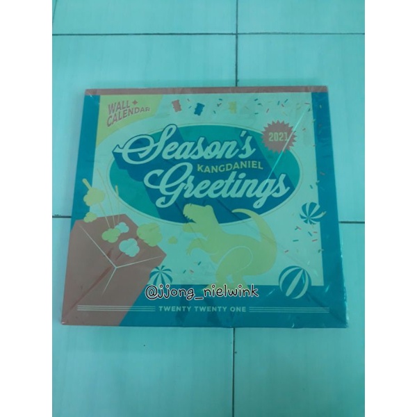 [BACA DESKRIPSI] Season Greeting 2021 Wall Calendar Kang Daniel