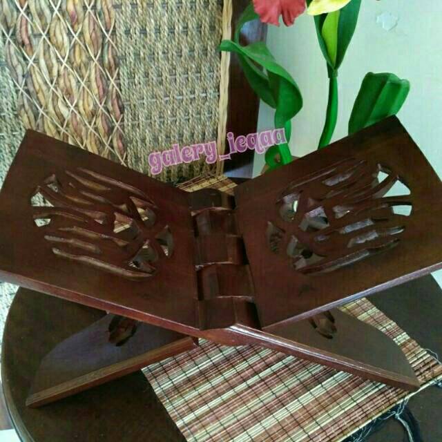 Meja Lipat tempat baca qur'an (Rekal/Lekar)