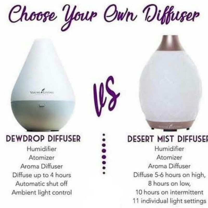 Dessert mist diffuser by young living original free EO Lemon 15ml
