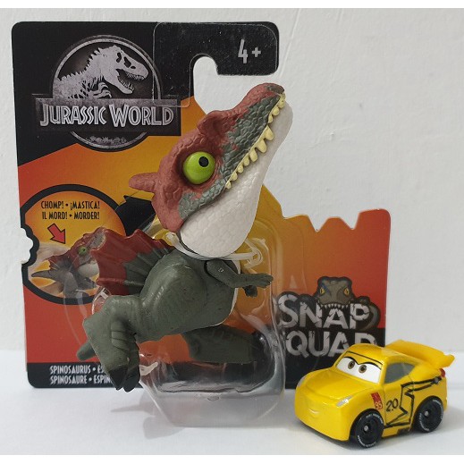 Jurassic World Snap Squad Dino Jepit Wave 4 Spinosaurus Original