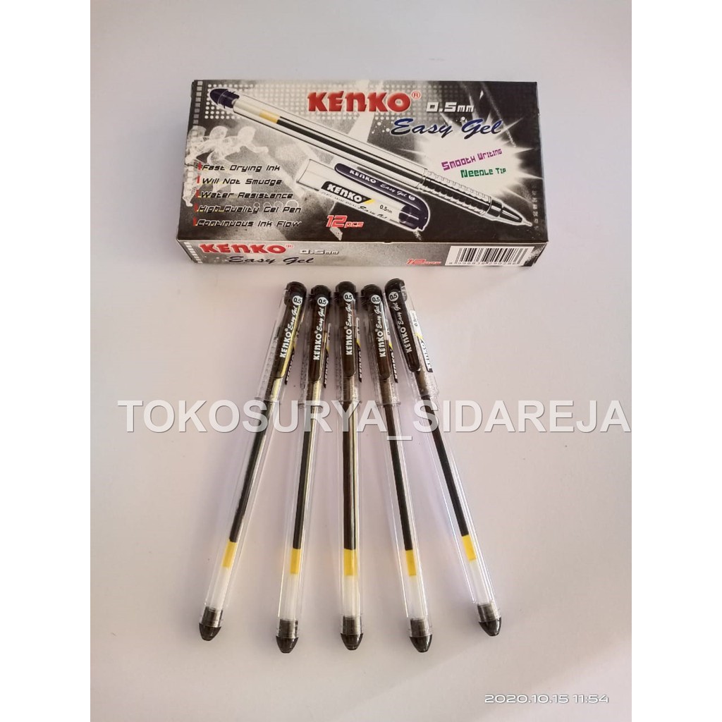 

PULPEN KENKO ORIGINAL EASY GEL 0.5 (SATUAN)