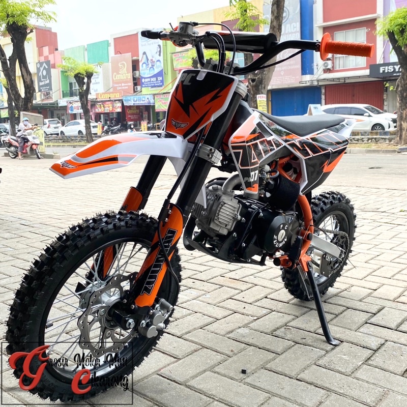 MOTOR MINI TRAIL MATIC ZUMMAV 110CC RING 14/12 MESIN HONDA