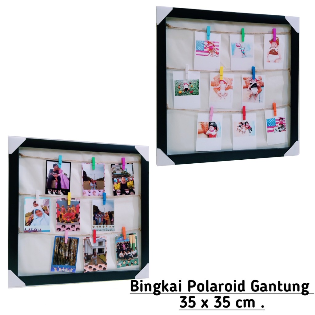 Bingkai Foto Gantung,Bingkai Foto Polaroid,Bingkai Foto Unik