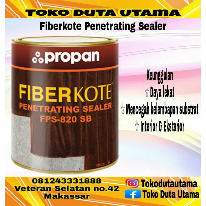 Jual Cat Propan Fiberkote Penetrating Sealer L Shopee Indonesia