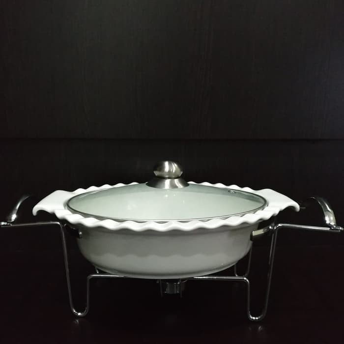 Wadah Saji Prasmanan (Oval Bakeware Caserole) SHINIL ukuran Besar (DU4897B)