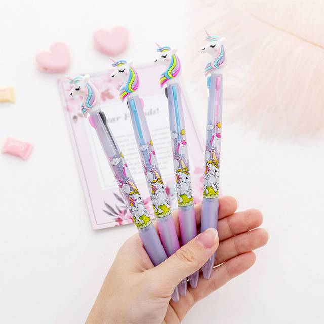 

Pulpen / Pen 3 Warna Edisi Unicorn Imut
