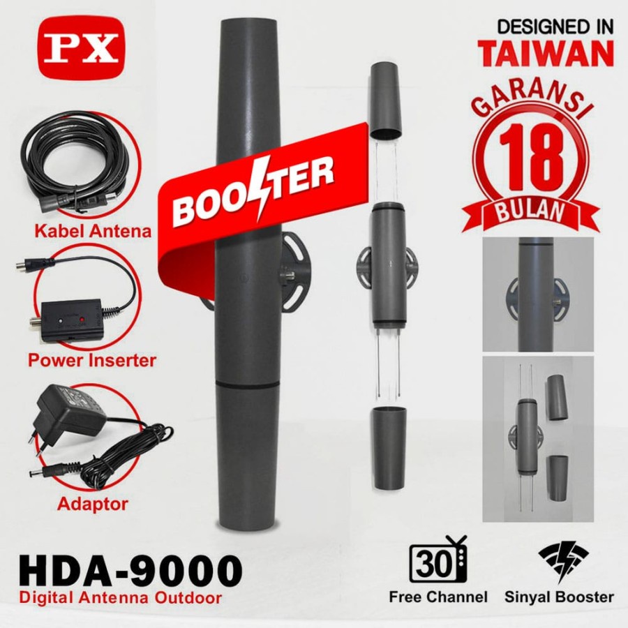 PX HDA-9000 Ultra Cruise HDTV - Antena TV Digital Outdoor