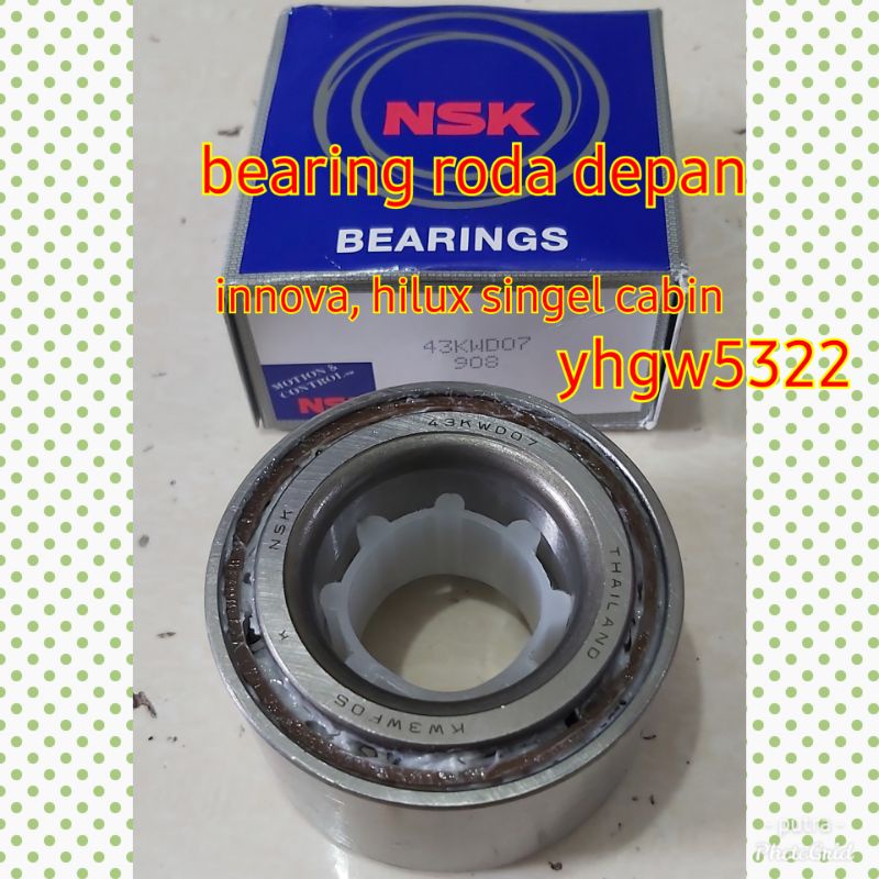 bearing roda depan kijang innova inova lahar roda depan innova NSK