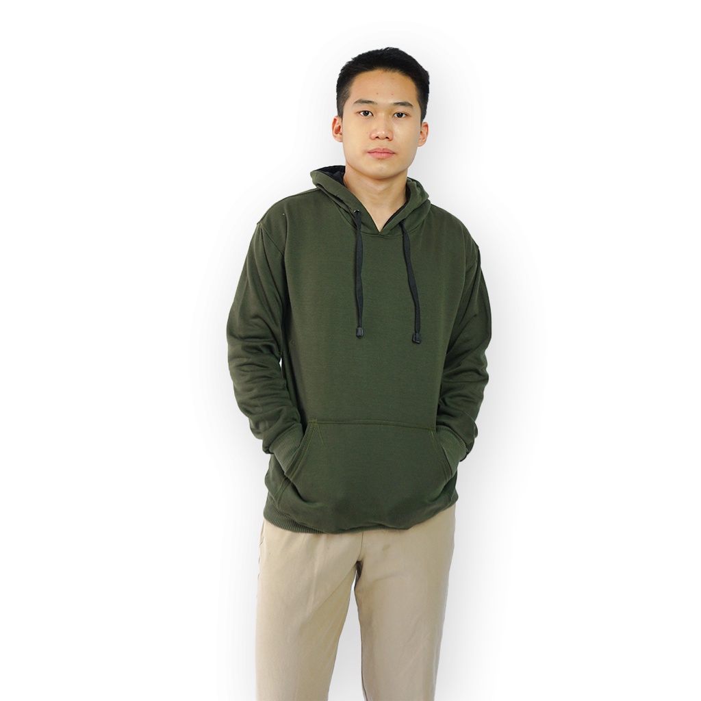CLOSETWEAR HOODIE JUMPER POLOS HIJAU OLIVE