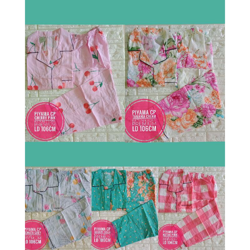 Piyama cp katun premium