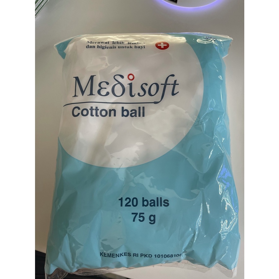 Medisoft Cotton Ball Kapas isi 120