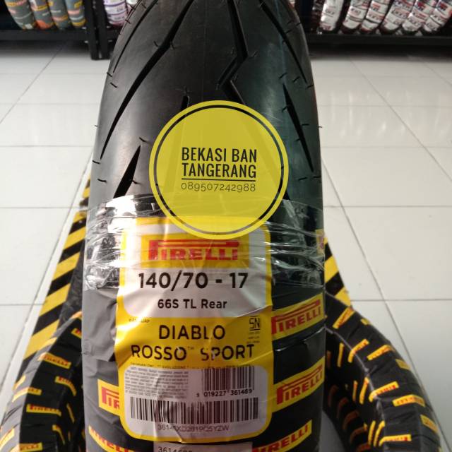 Ban Pirelli Diablo Rosso sport 140/70 17
