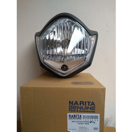 Headlamp reflektor Vixion old assy - MF AKSESORIS MOTOR