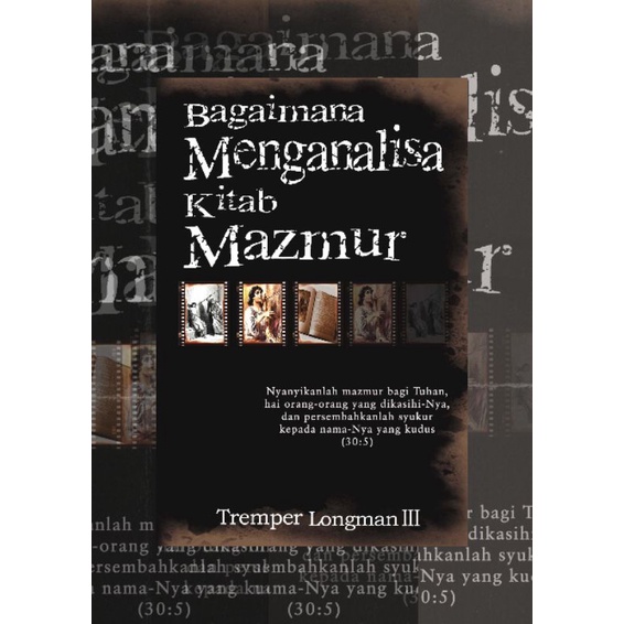 Bagaimana Menganalisa Kitab Mazmur / Buku Kitab Mazmur / Buku Menganalisa Kitab Mazmur / Buku Kitab 