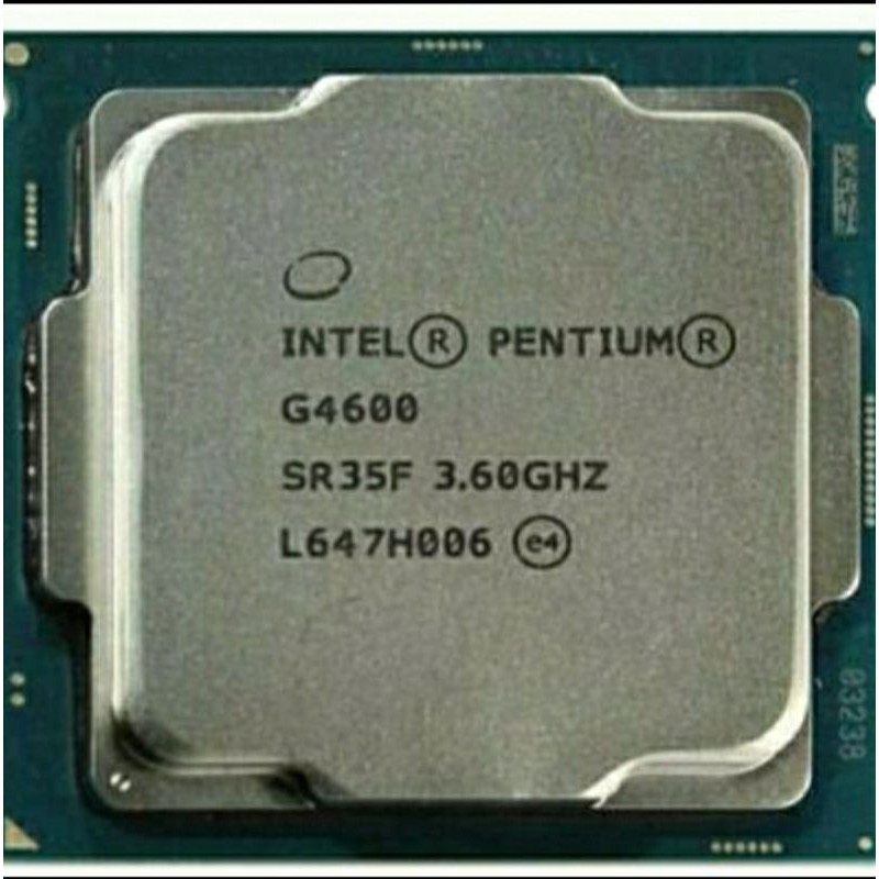 PROCESSOR INTEL G4600 DUALCORE 3,6GHZ TRAY + FAN INTEL LGA 1151