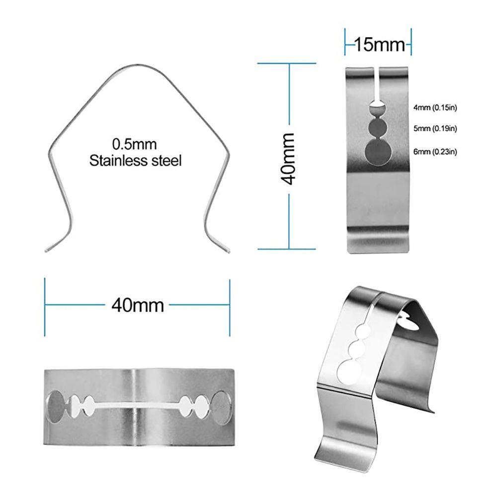 Solighter Probe Klip Aksesoris Piknik Barbekyu Daging Termometer Holder