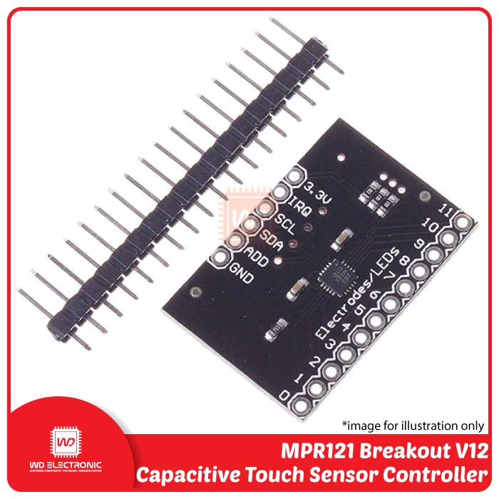 MPR121 Breakout V12 Capacitive Touch Sensor Controller module