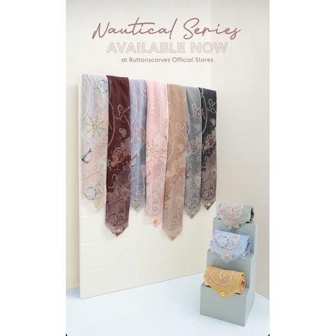 Buttonscarves Nautical Series Maya